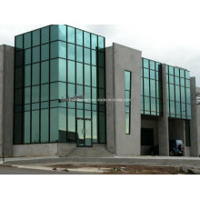 Sun Protection Reflective Double Glass Aluminium Curtain Walls